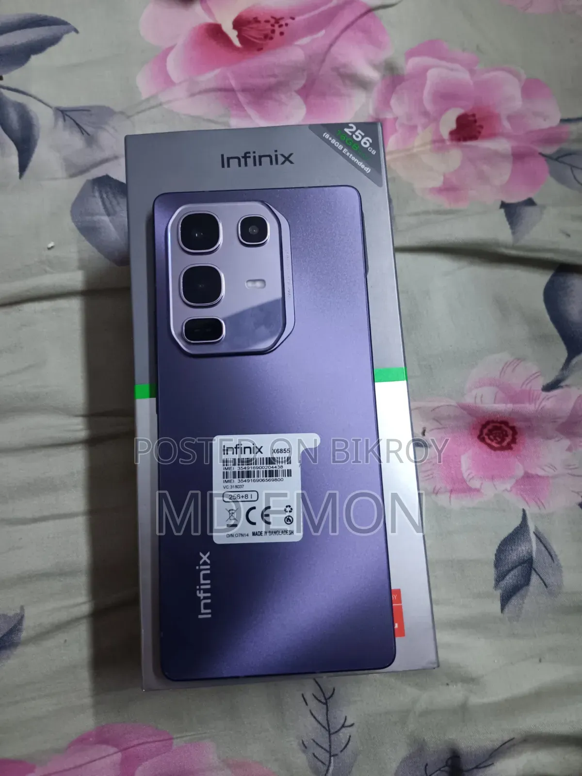 Infinix Note 50 Pro 256 GB Purple