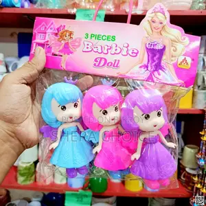 3 PCS Barbie Doll Set – Fun Friendship Playtime Collection