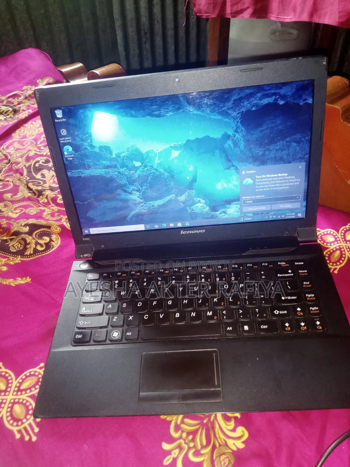Laptop Lenovo 4GB Intel Core I5 SSD 128GB