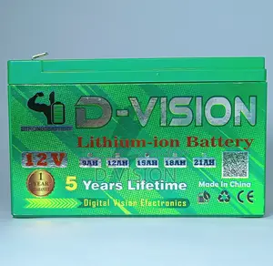 IPS এবং UPS-এর জন্য 12v 12ah লিথিয়াম-আয়ন ব্যাটারি