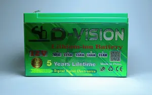 12v 12ah Lithium-Ion Battery for Ips and Ups