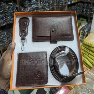পুরুষদের জন্য প্রিমিয়াম লেদার কম্বো ৪ ইন ১