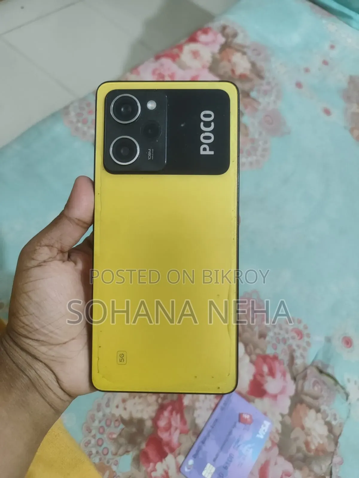 Mobile Phone 128 GB Yellow