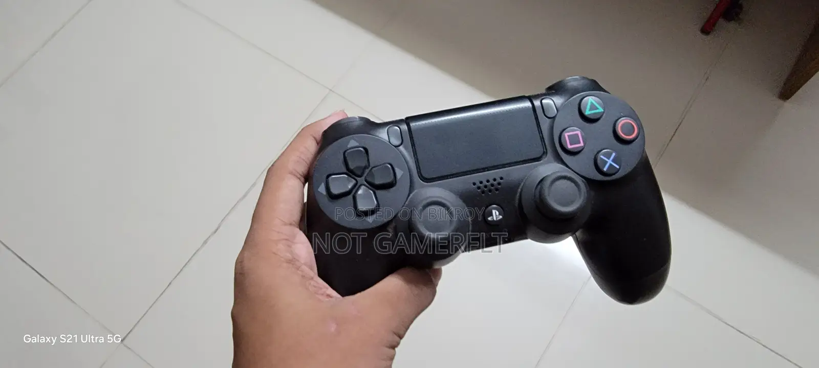 PS4 With Controller and 3 CDs (FIFA 20, GTA 5, Ghost of Tsushima)