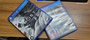 PS4 With Controller and 3 CDs (FIFA 20, GTA 5, Ghost of Tsushima)