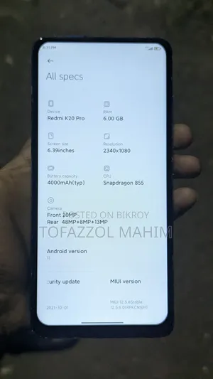 Xiaomi Redmi Pro 256 GB Blue