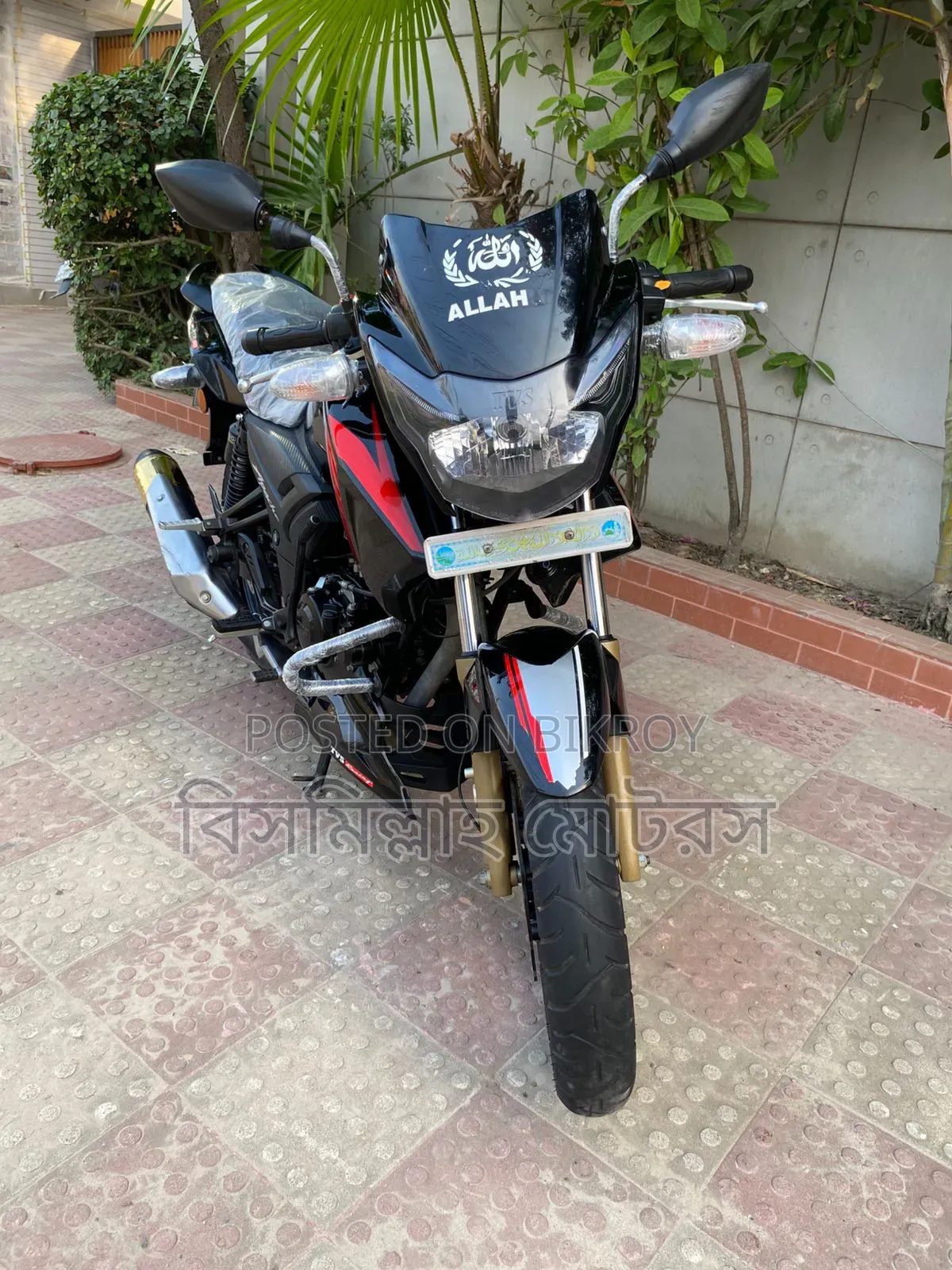 New TVS Apache RTR 160 2V ABS 2024 Black