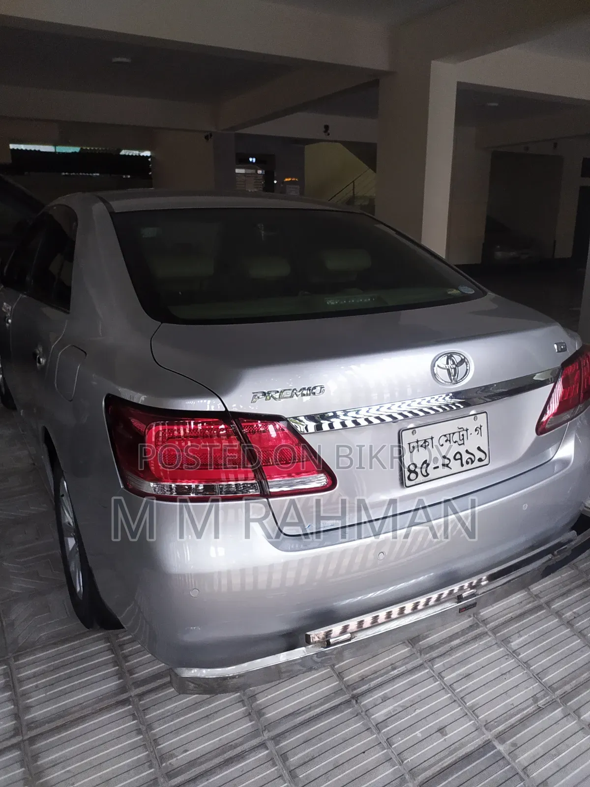 Toyota Premio 1.5 FWD 2016 সিলভার