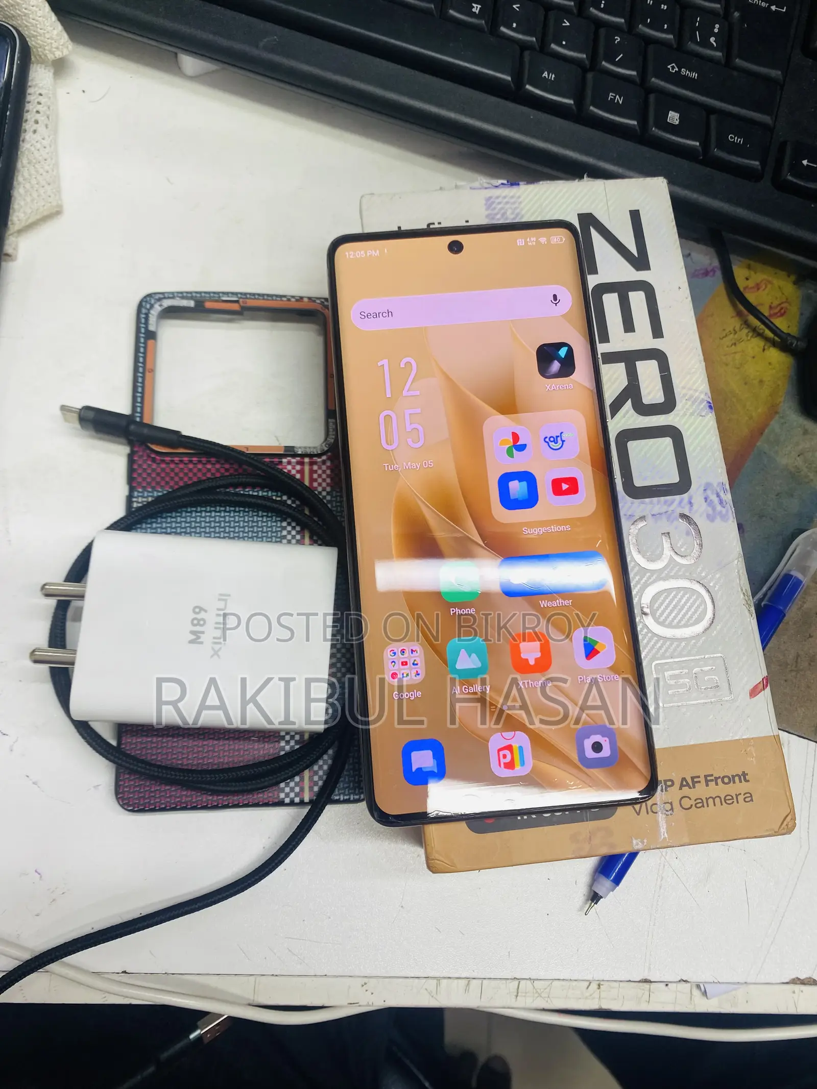 Infinix Zero 30 256 GB Gray
