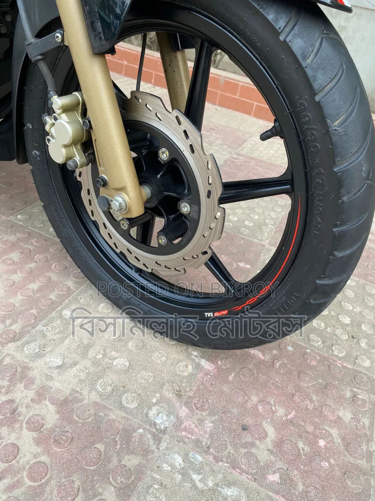 New TVS Apache RTR 160 2V 2024 Black