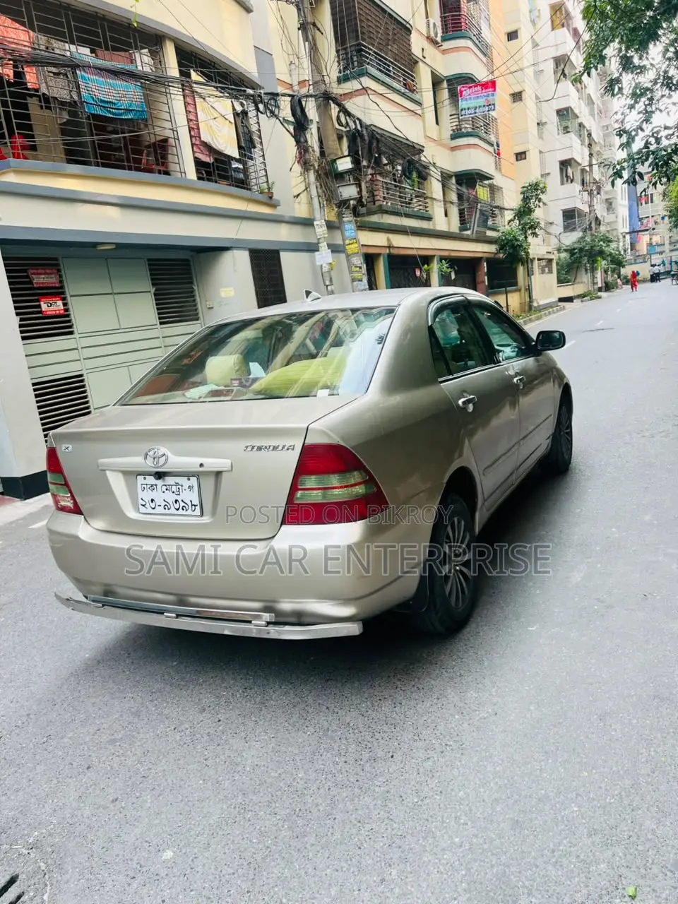 Toyota Corolla 1.5 Sedan Automatic 2002 Gold