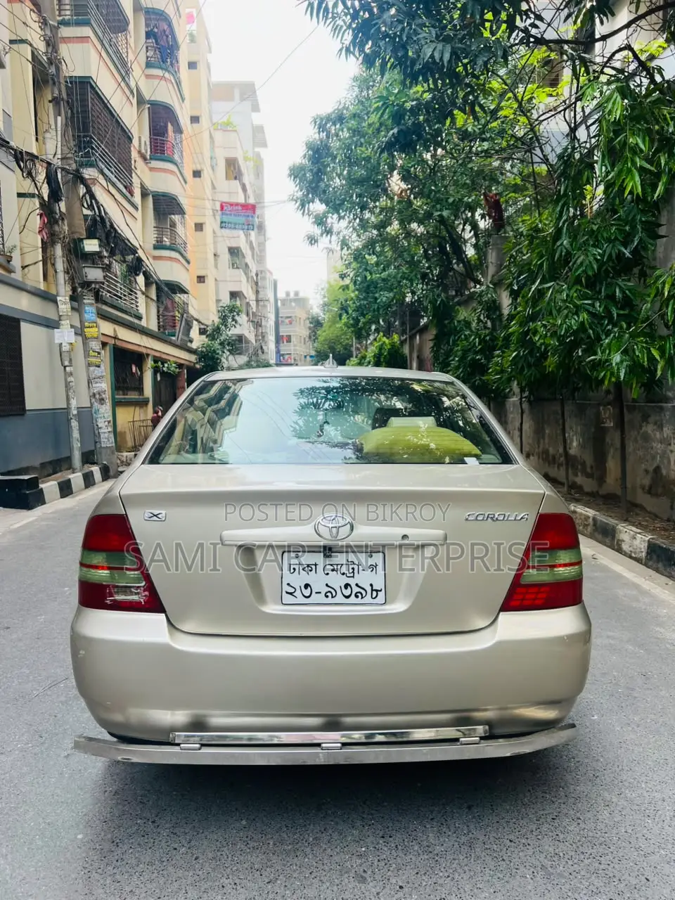 Toyota Corolla 1.5 Sedan Automatic 2002 Gold