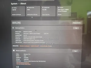 Desktop Computer Asus TUF Gaming FX10CP 16GB AMD Ryzen 7 HDD+SSD 2T