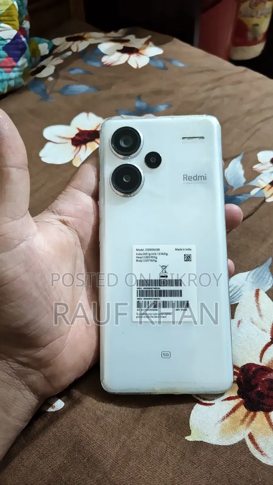 Xiaomi Redmi Note 13 Pro+ 256 GB White