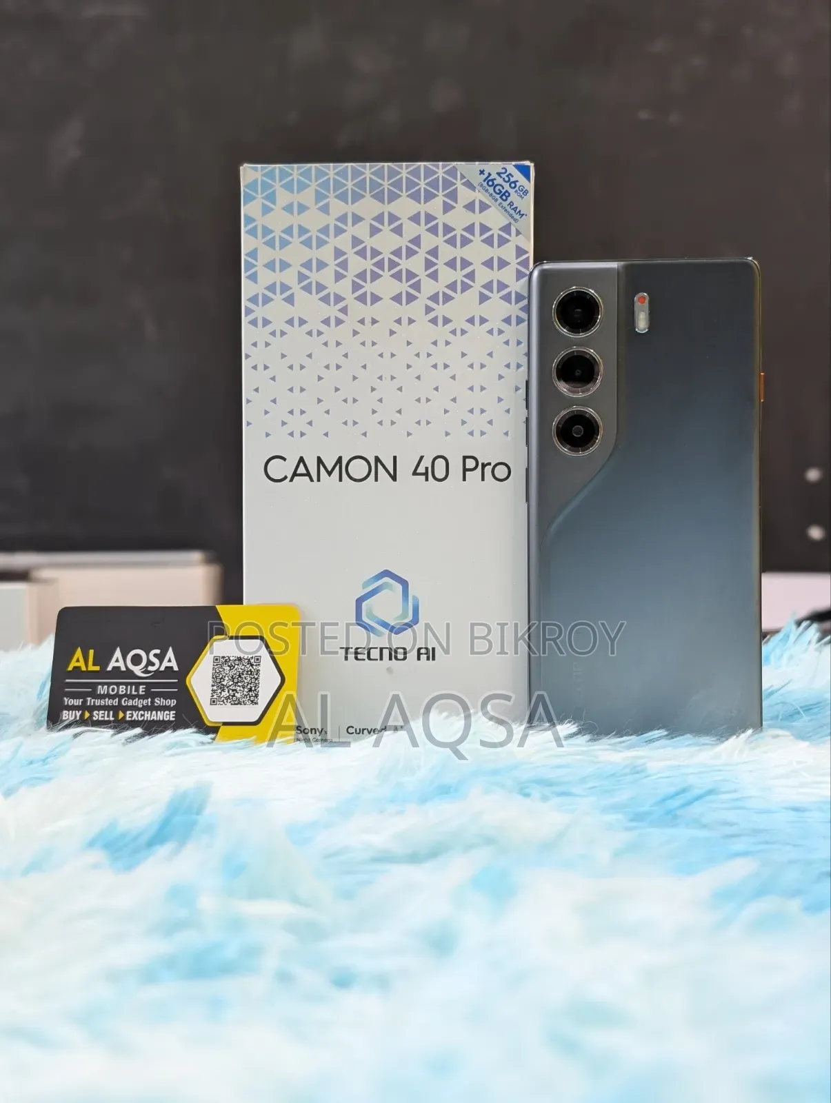 Tecno Spark 40 Pro 256 GB Black