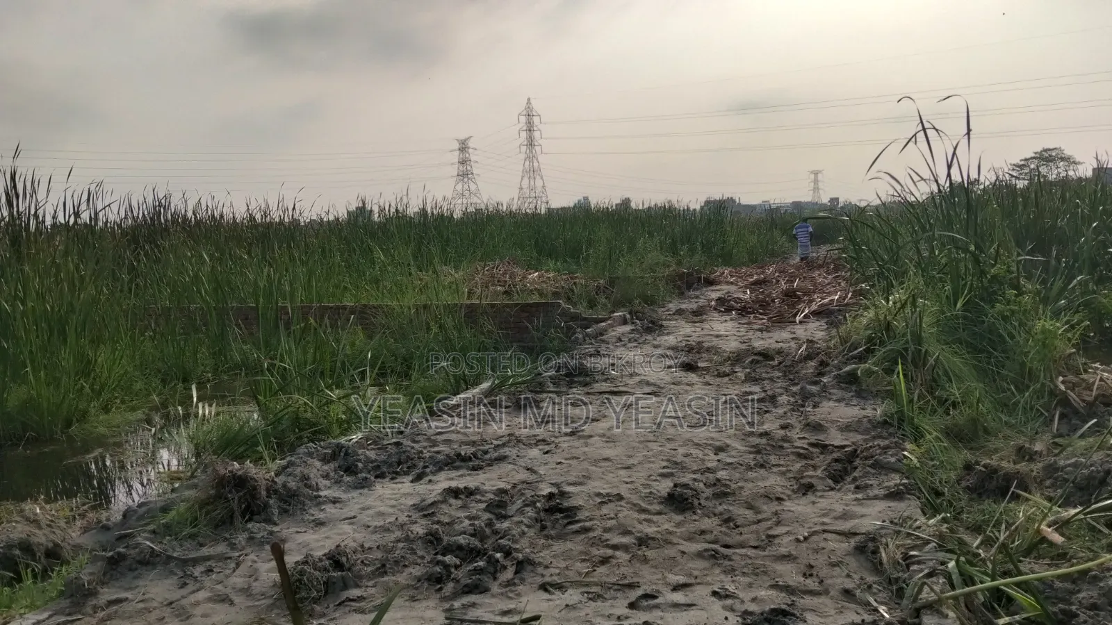 Land for sale.