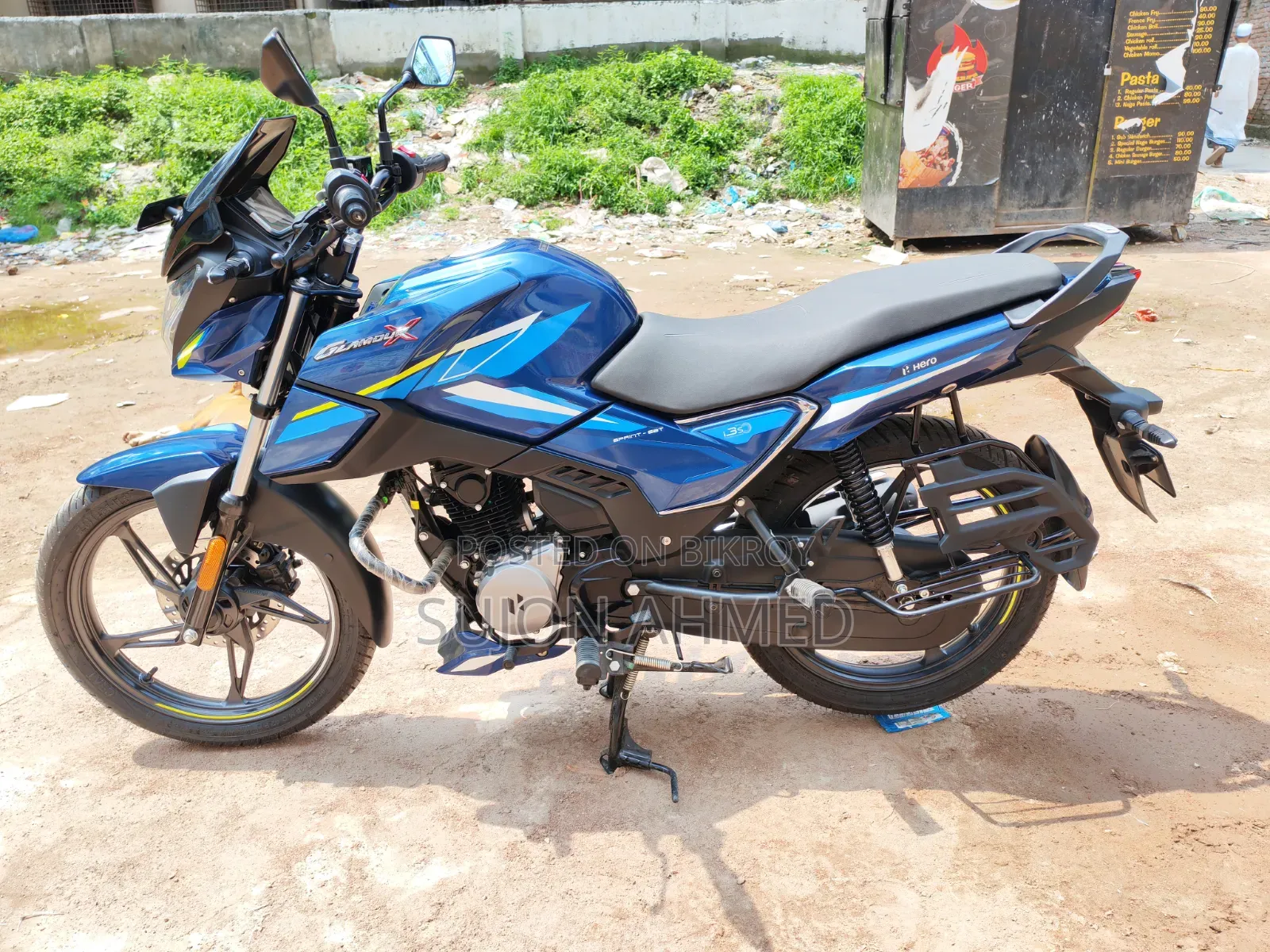 New Hero Glamour X 125 2026 Blue