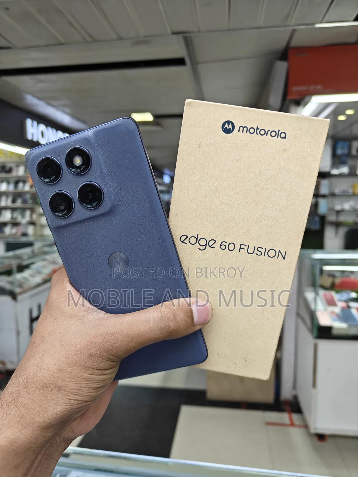 Motorola Edge 60 Fusion 256 GB Gray