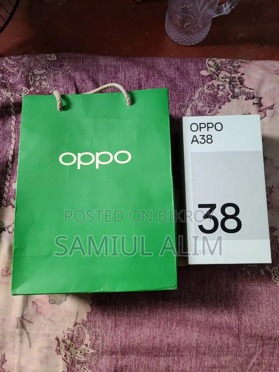 Oppo A38 128 GB Silver