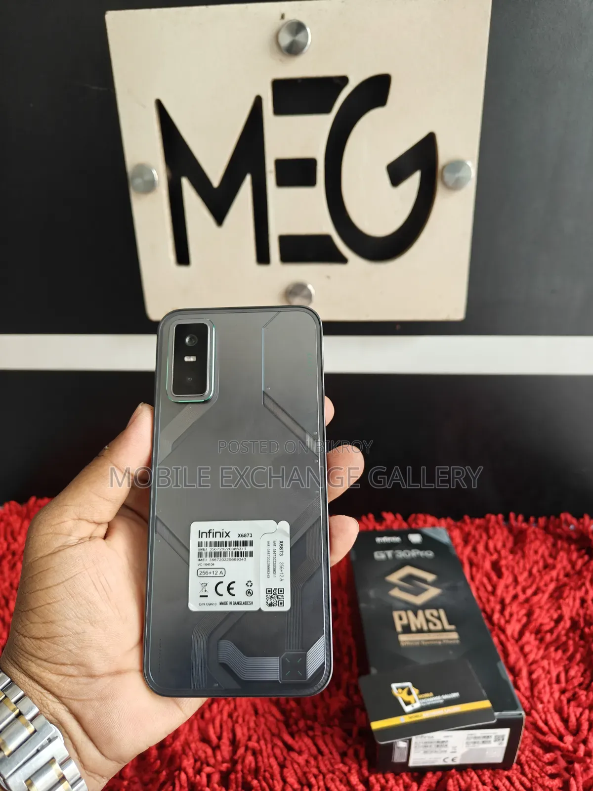 Infinix GT 30 Pro 5G 256 GB Gray