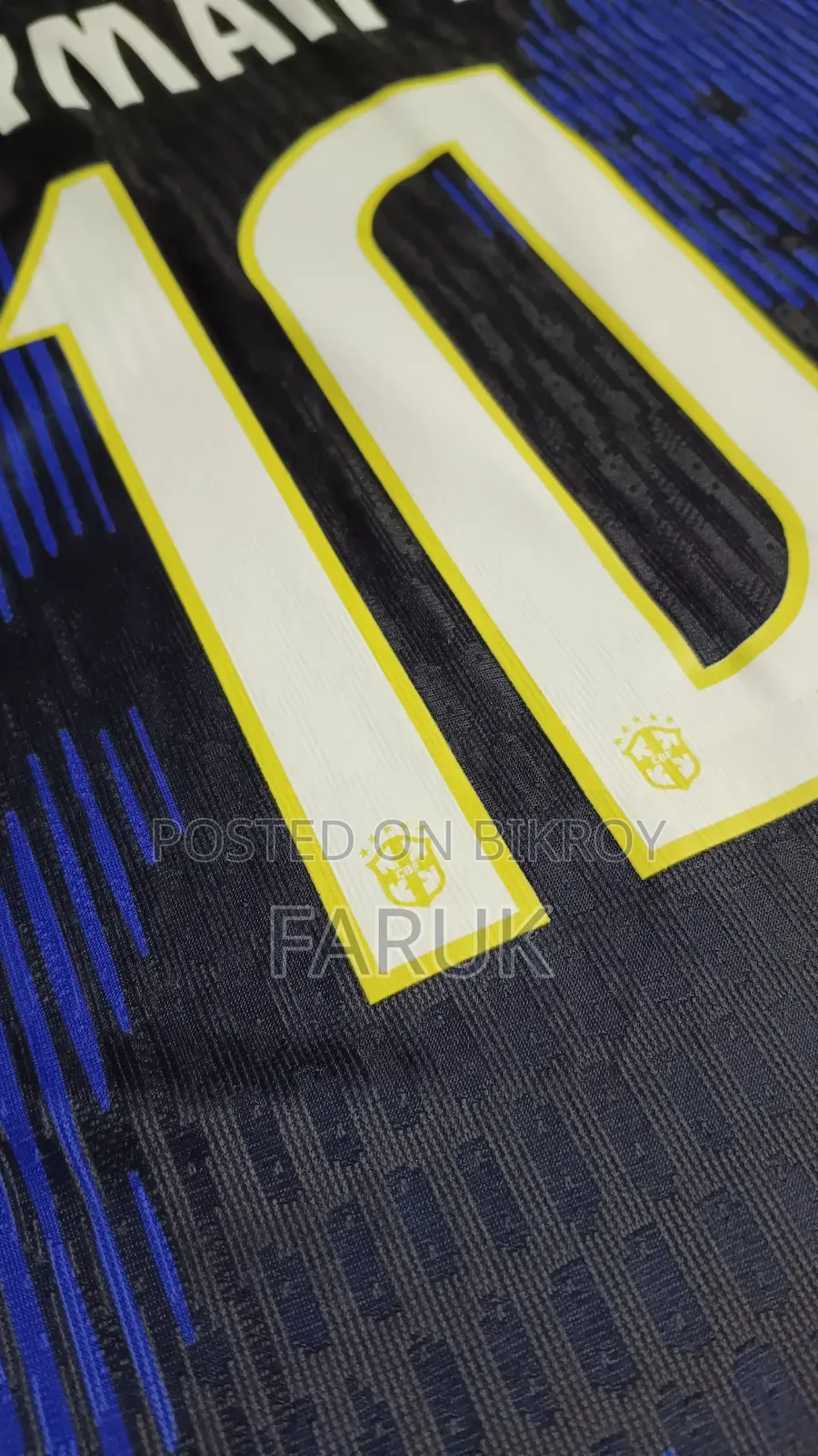 Brazil Player Edition Jersey Official Name And Number