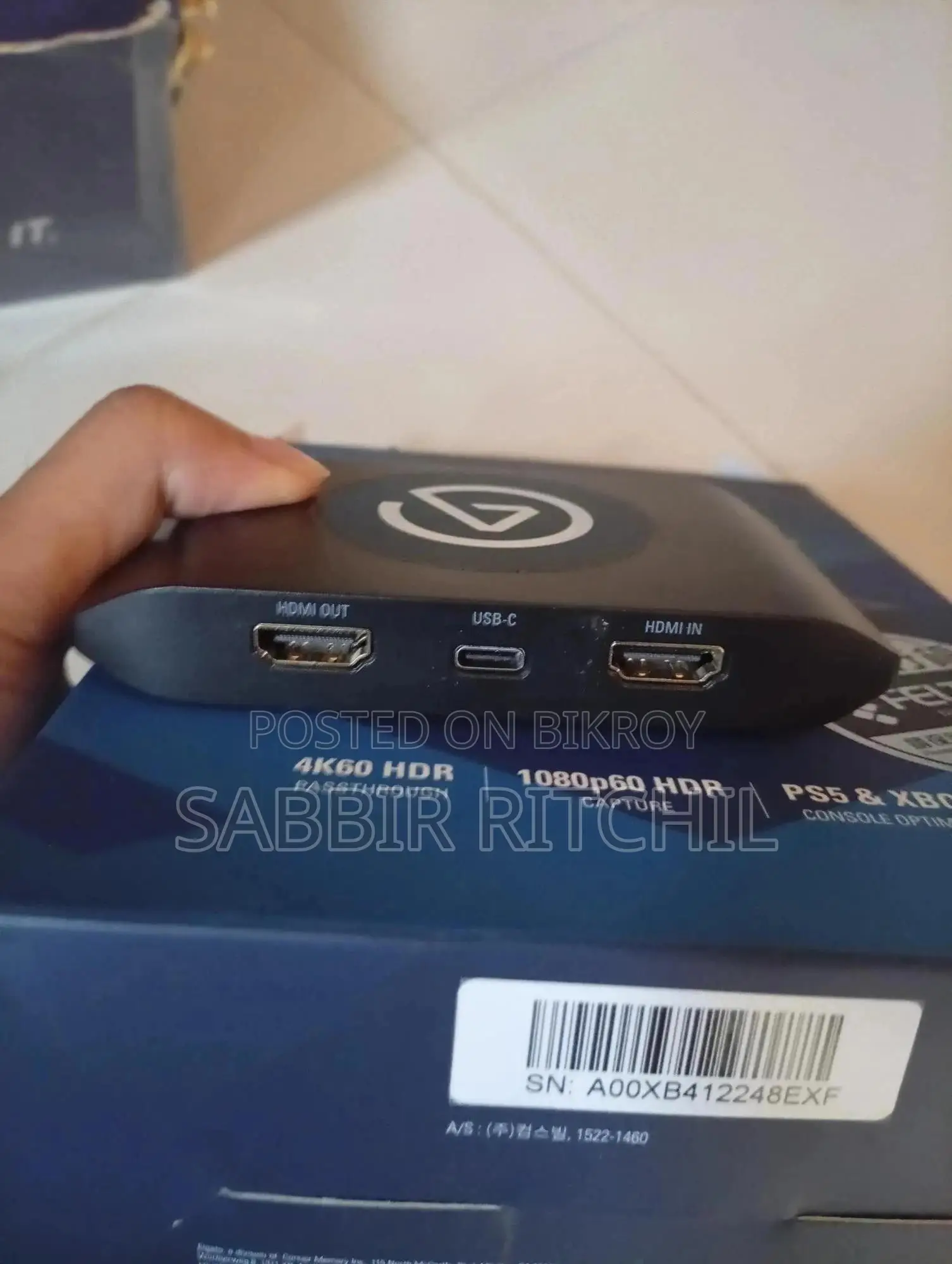 Capture Card Elgato Hd60 X