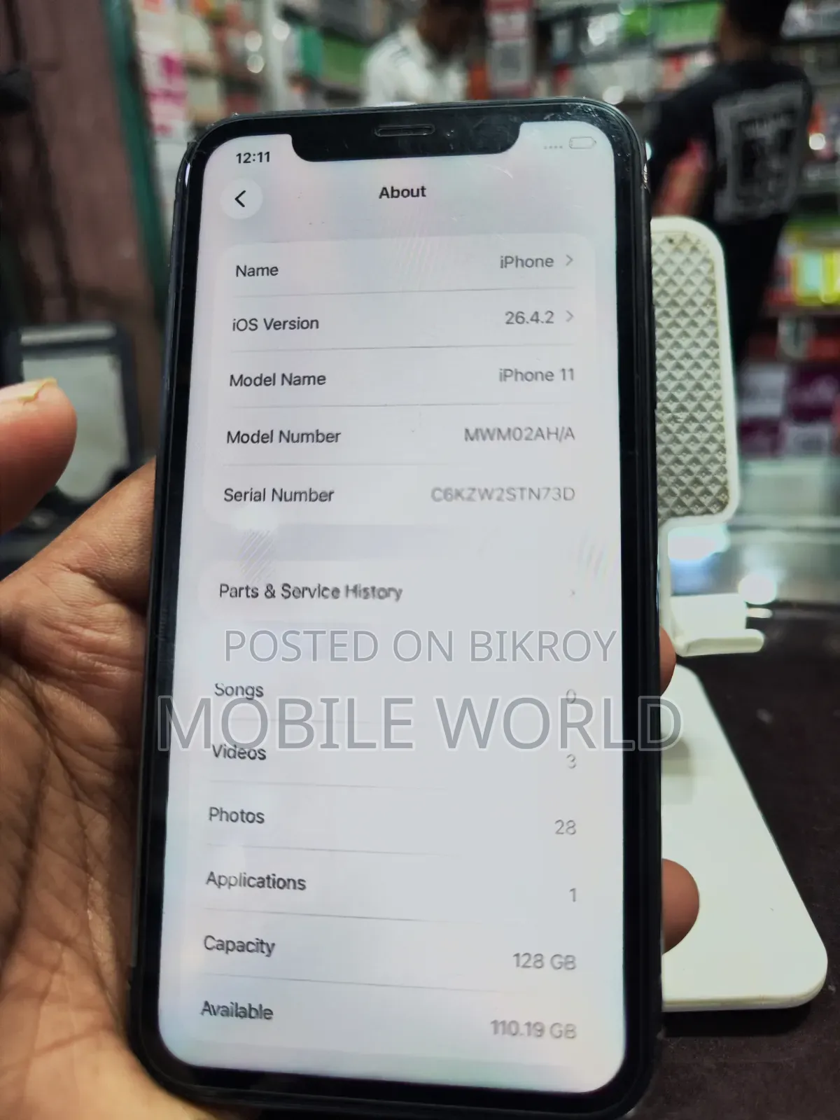 Apple iPhone 11 128 GB Black