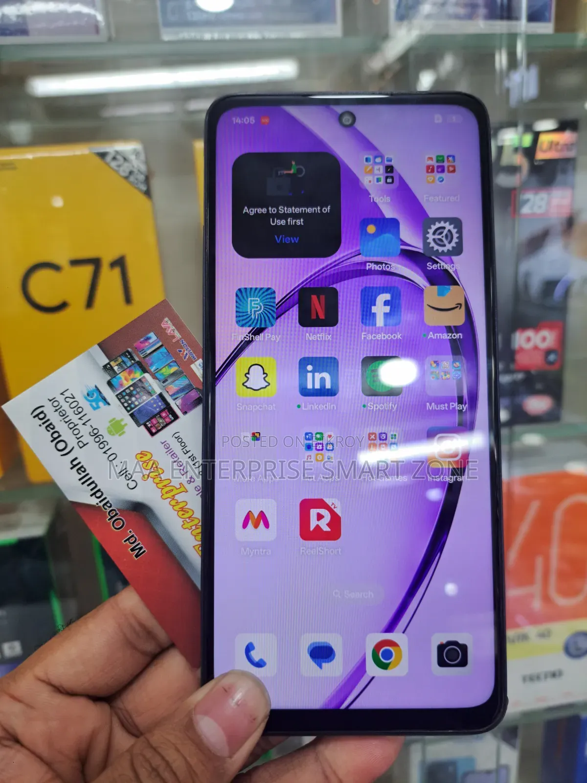 Oppo K12x 128 GB Black