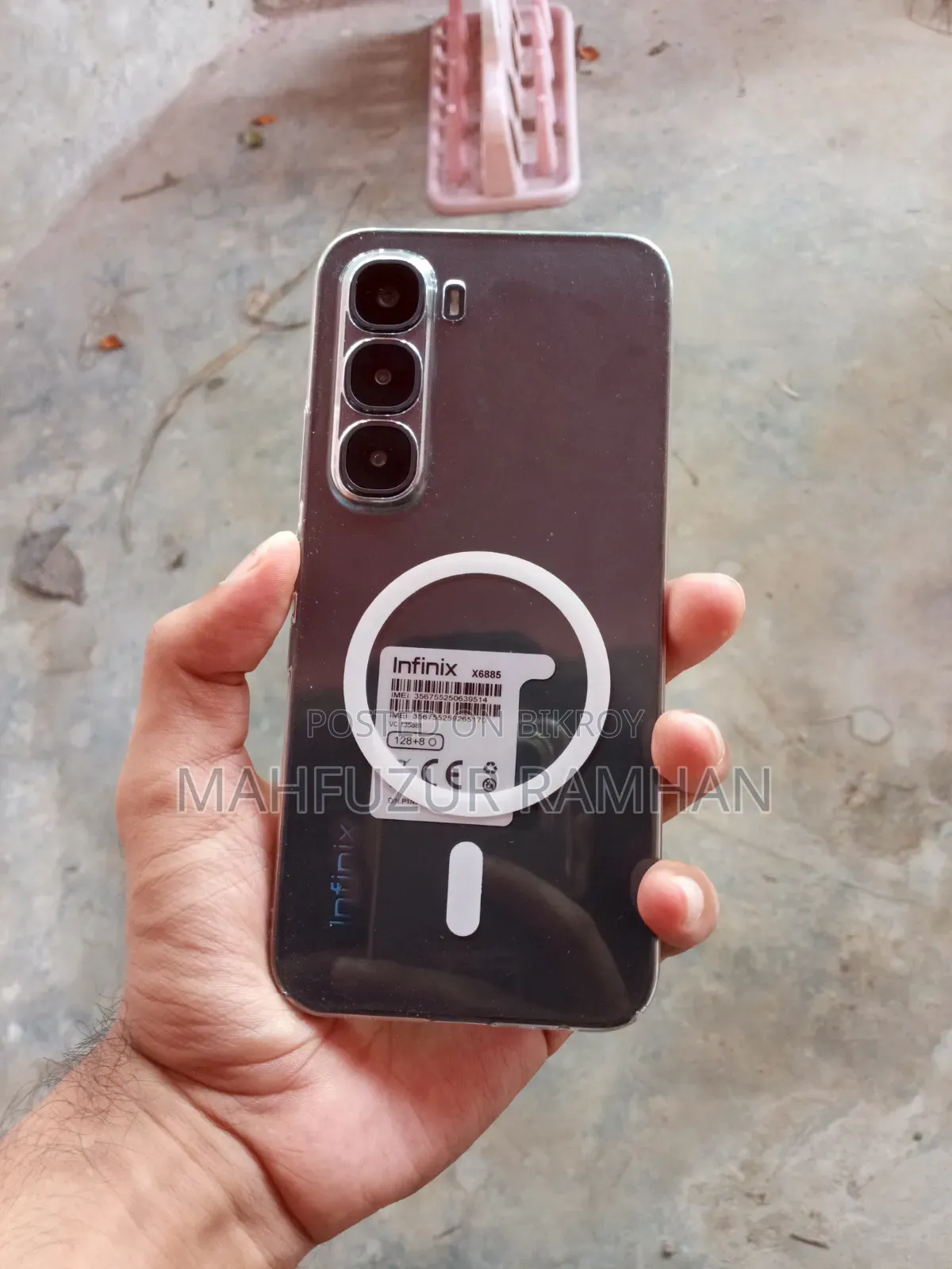 New Infinix Hot 60 Pro 128 GB Black
