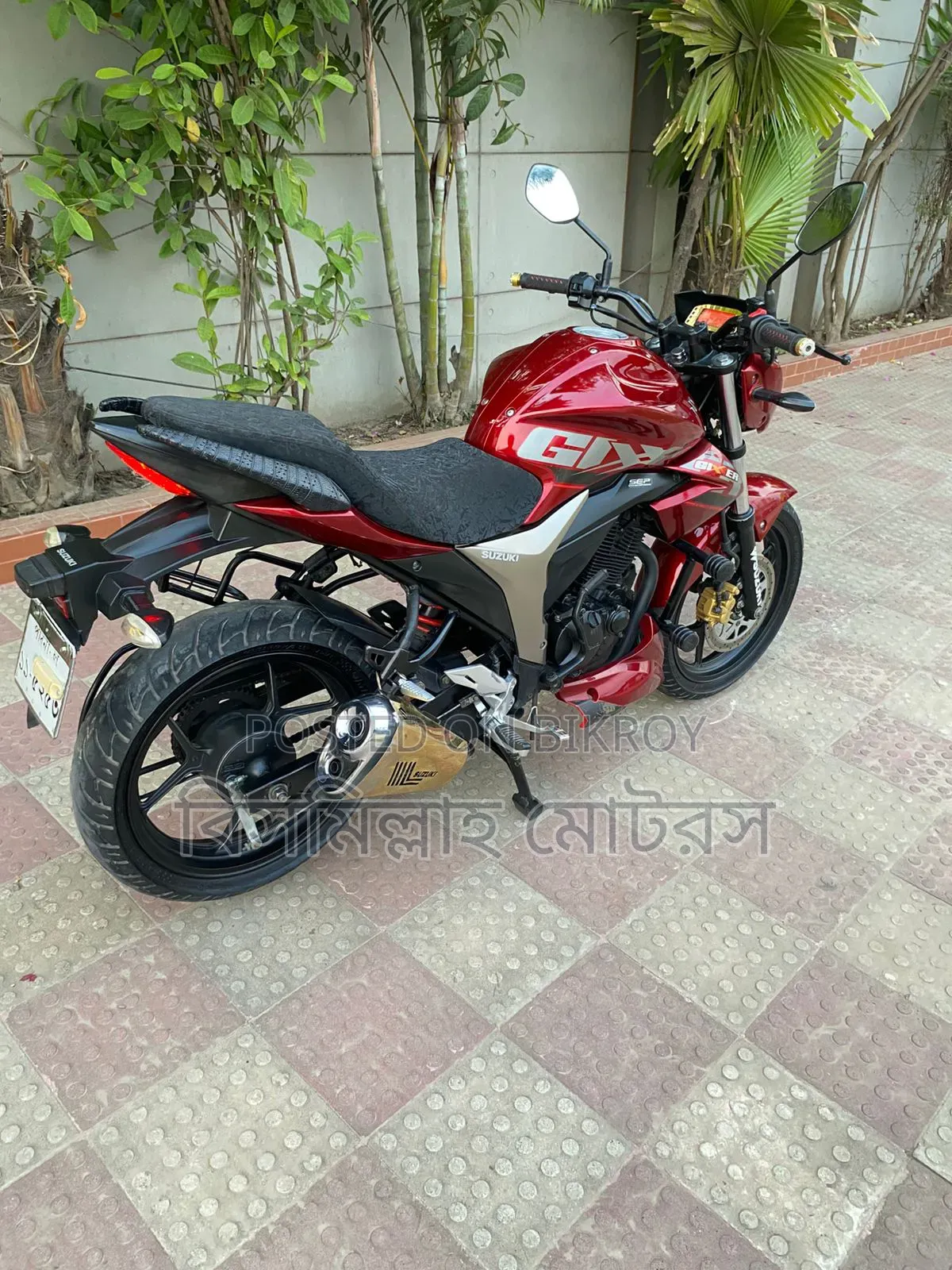 New Suzuki Gixxer Monotone 2019 Red