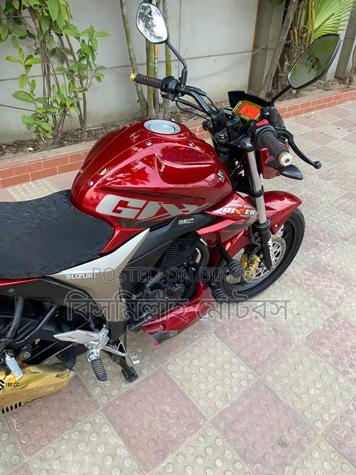 New Suzuki Gixxer Monotone 2019 Red