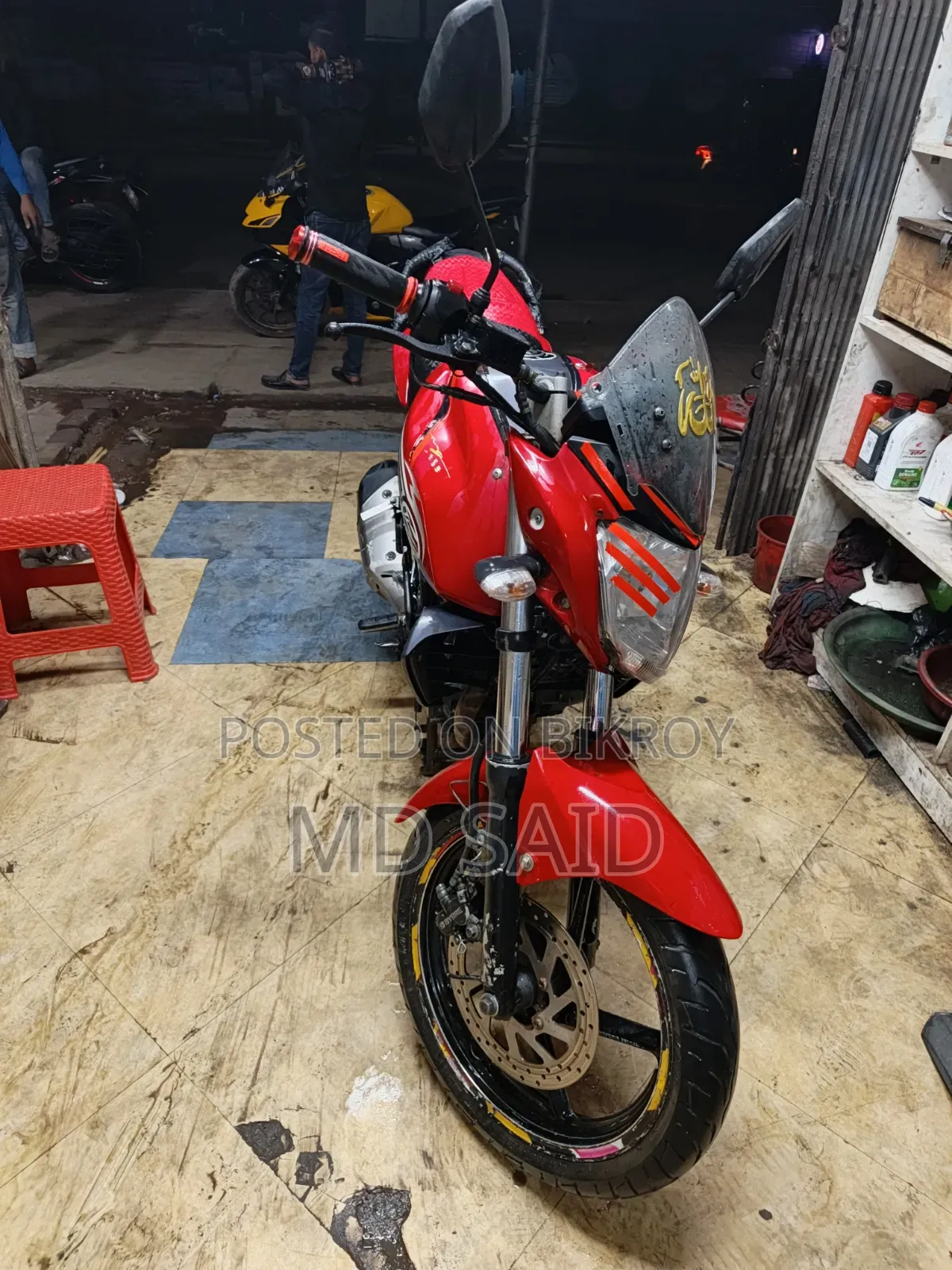 Yamaha FZ 2014 Red