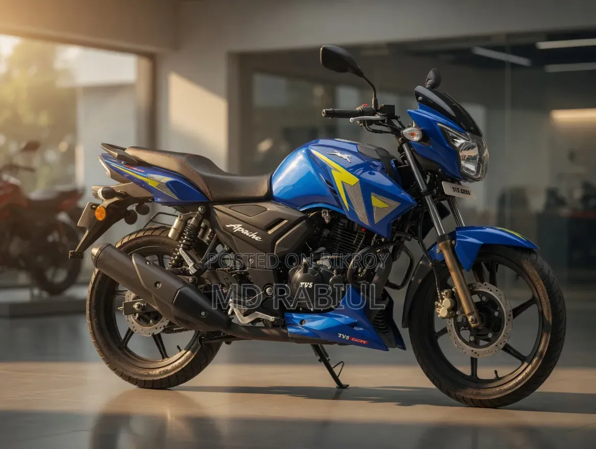 TVS Apache RTR 160 2V ABS 2024 Blue