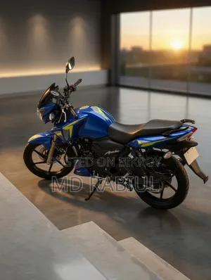 TVS Apache RTR 160 2V ABS 2024 Blue