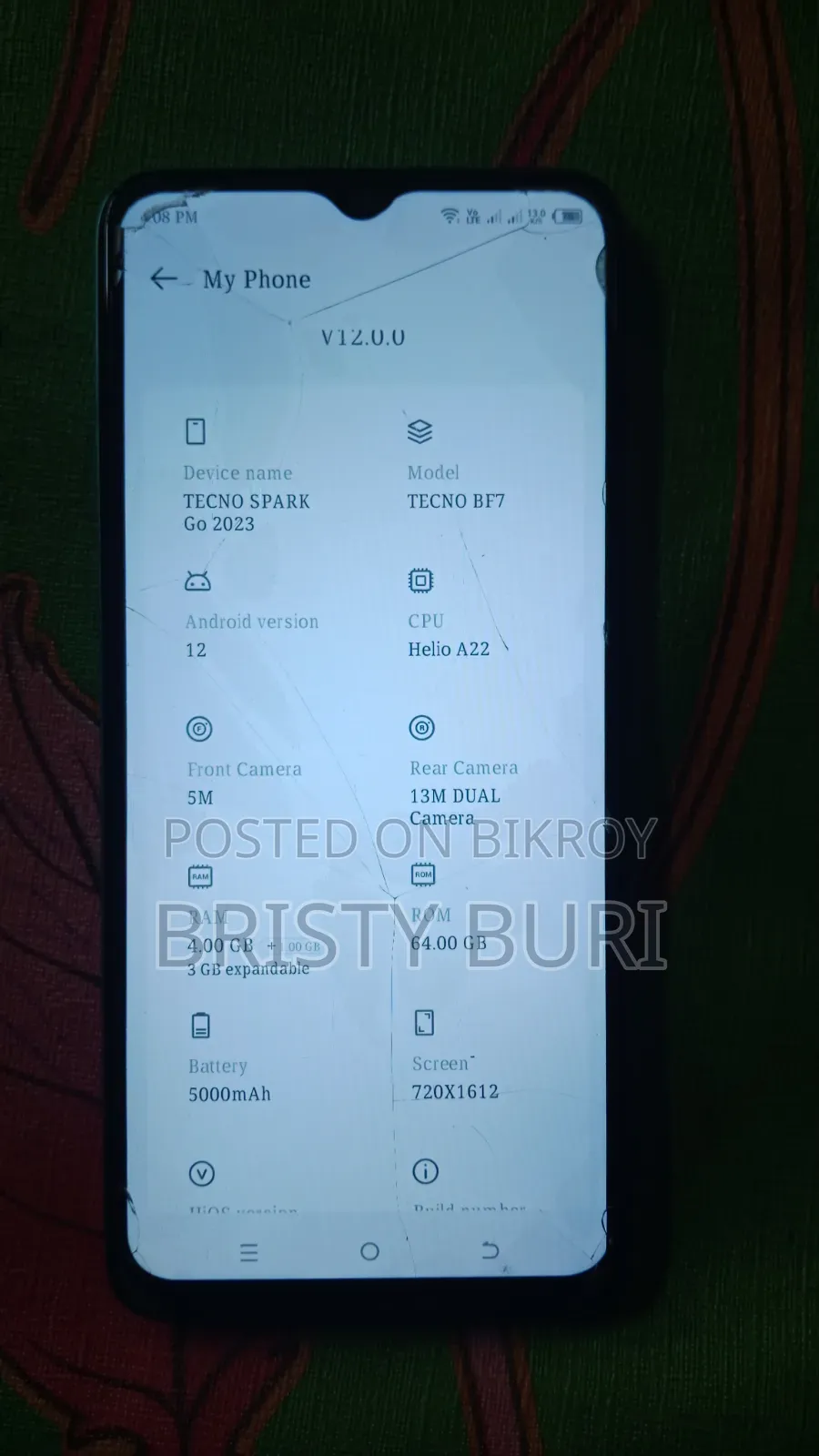 Tecno Spark Go 64 GB