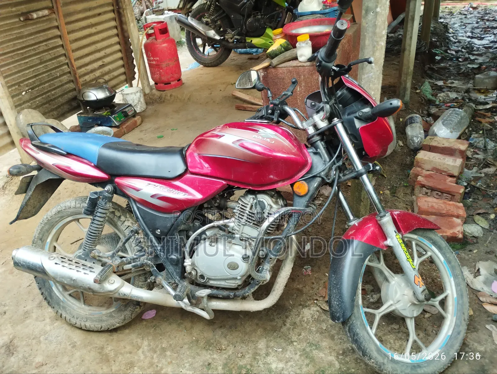 Bajaj Discover 125 2008 Red