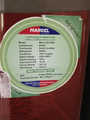 Marcel 18 CFT Refrigerator (Mfe-C2x-0302) - Urgent Sale