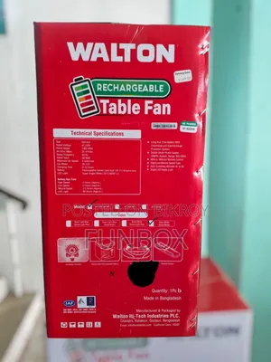 Summer Discount: Get 12% Off on Brand New Walton 17" Rechargeable Fan