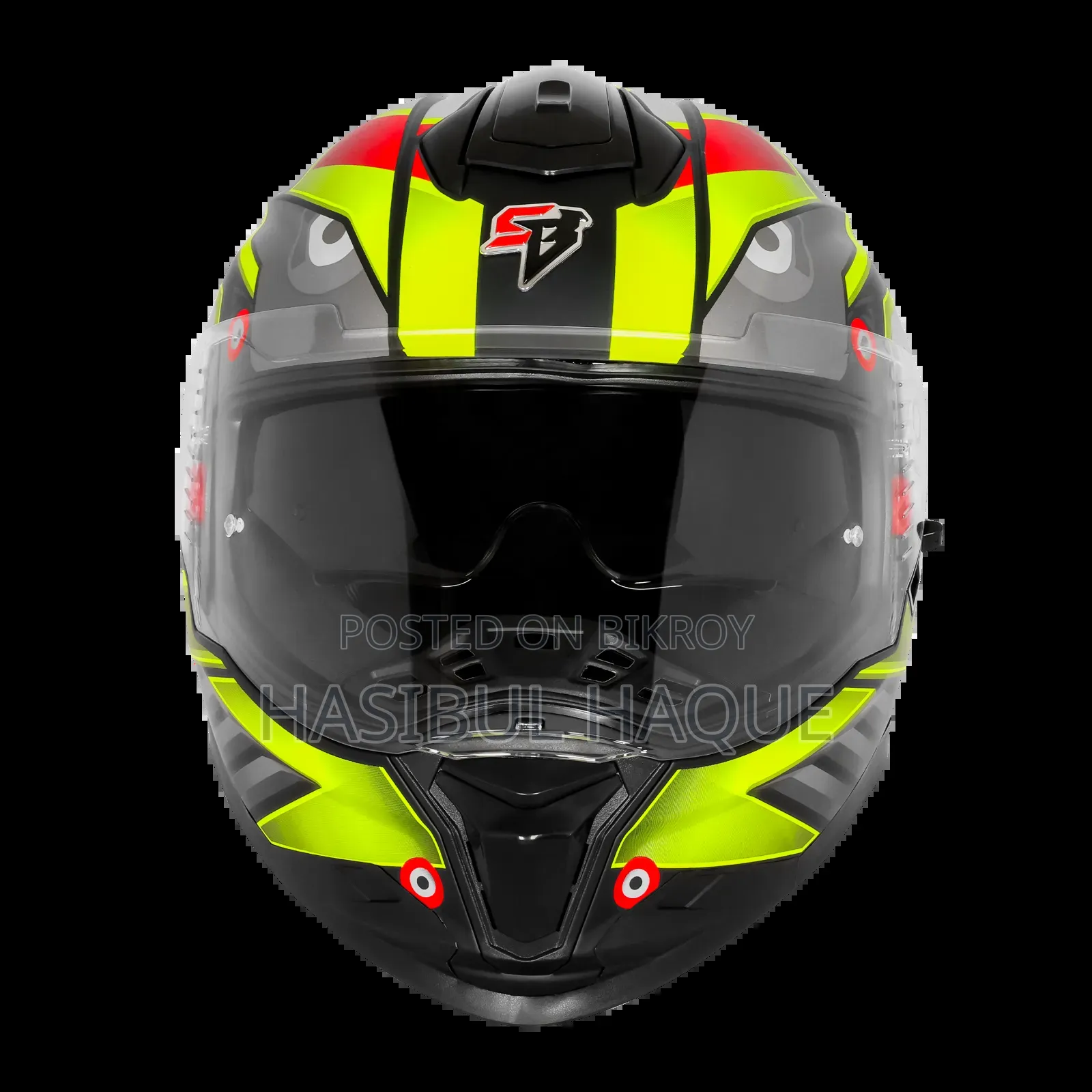 SBH-57 Iss Fighter F8 Glossy Black With Neon