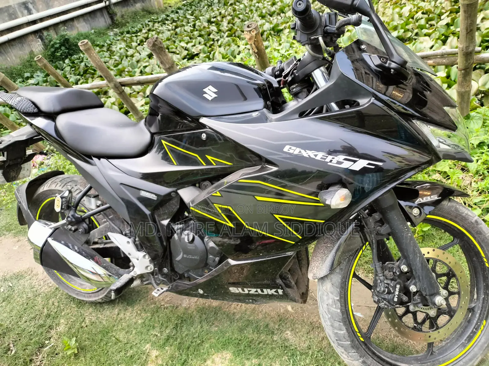 Suzuki Gixxer SF FI 2023 Black