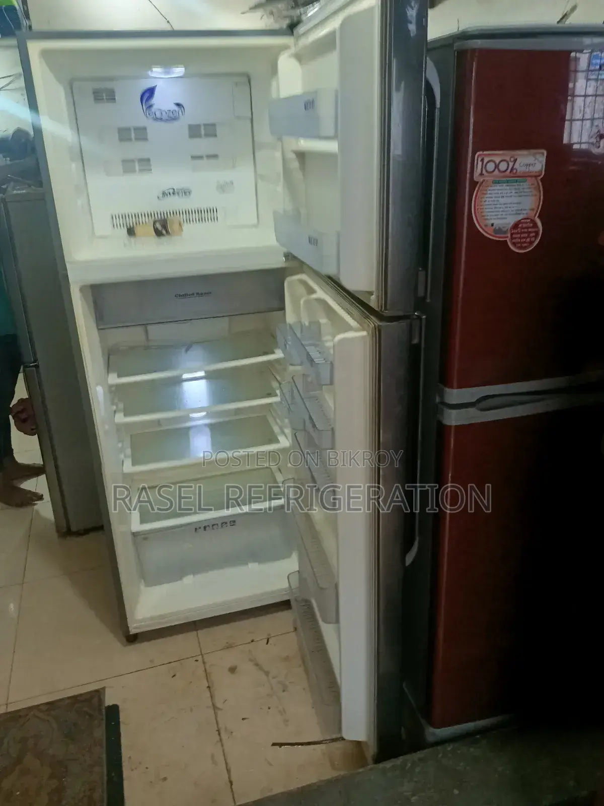 Running 27.5 Cft Walton Inverter Fridge