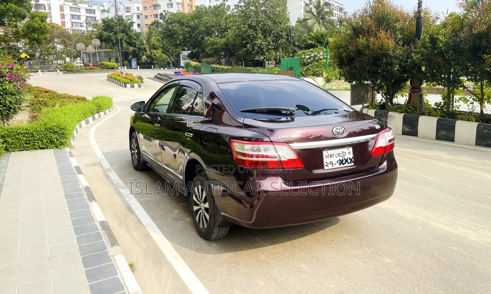 Toyota Premio 2007 Maroon