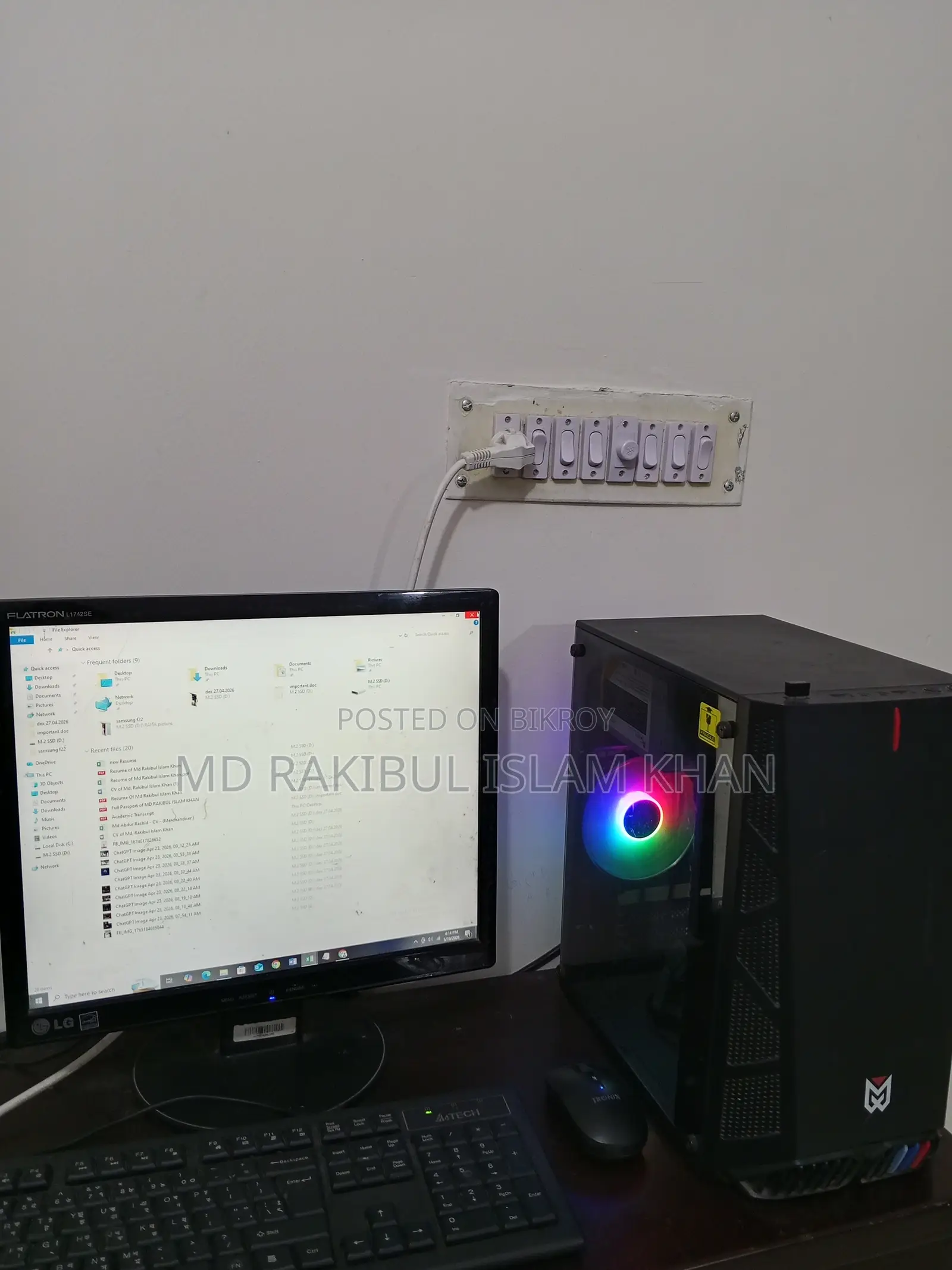 Desktop Computer 8GB Intel Pentium HDD 512GB