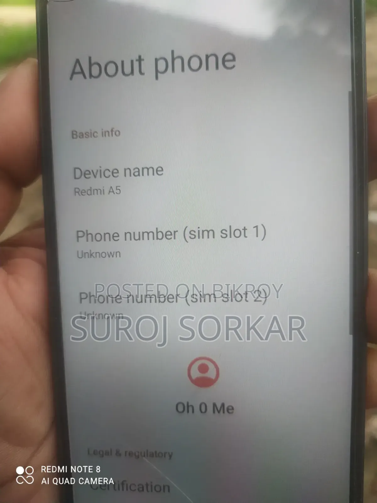 Xiaomi 8 GB Black