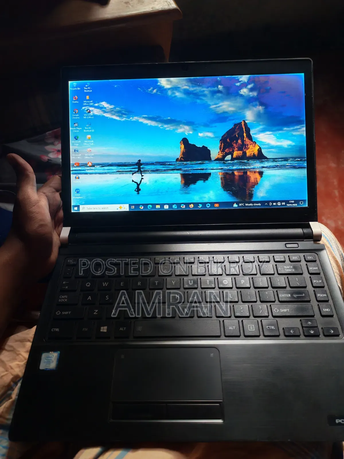 Laptop Toshiba Portege M750 8GB Intel Core I5 HDD 256GB