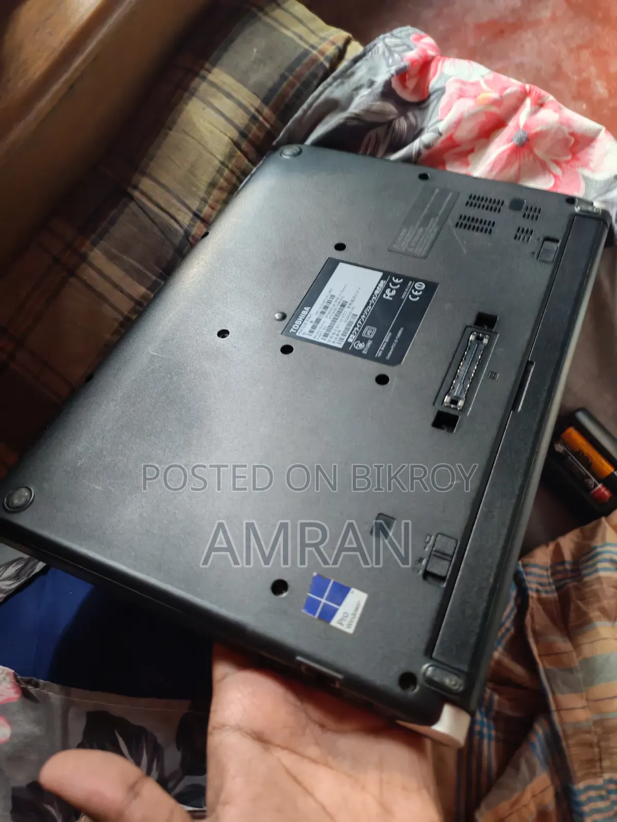 Laptop Toshiba Portege M750 8GB Intel Core I5 HDD 256GB