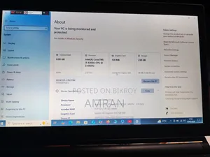Laptop Toshiba Portege M750 8GB Intel Core I5 HDD 256GB