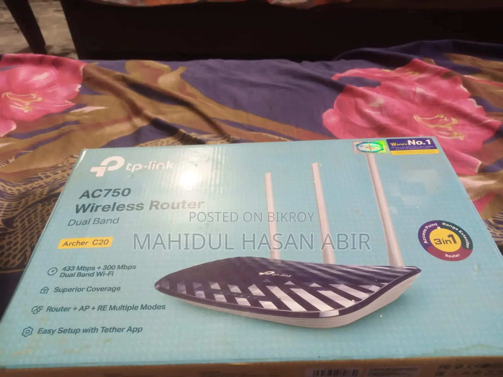 Tp-Link Archer C20 Ac750 Dual Band Router