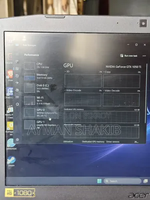 Laptop Acer Nitro 5 8GB Intel Core i7 SSD 256GB