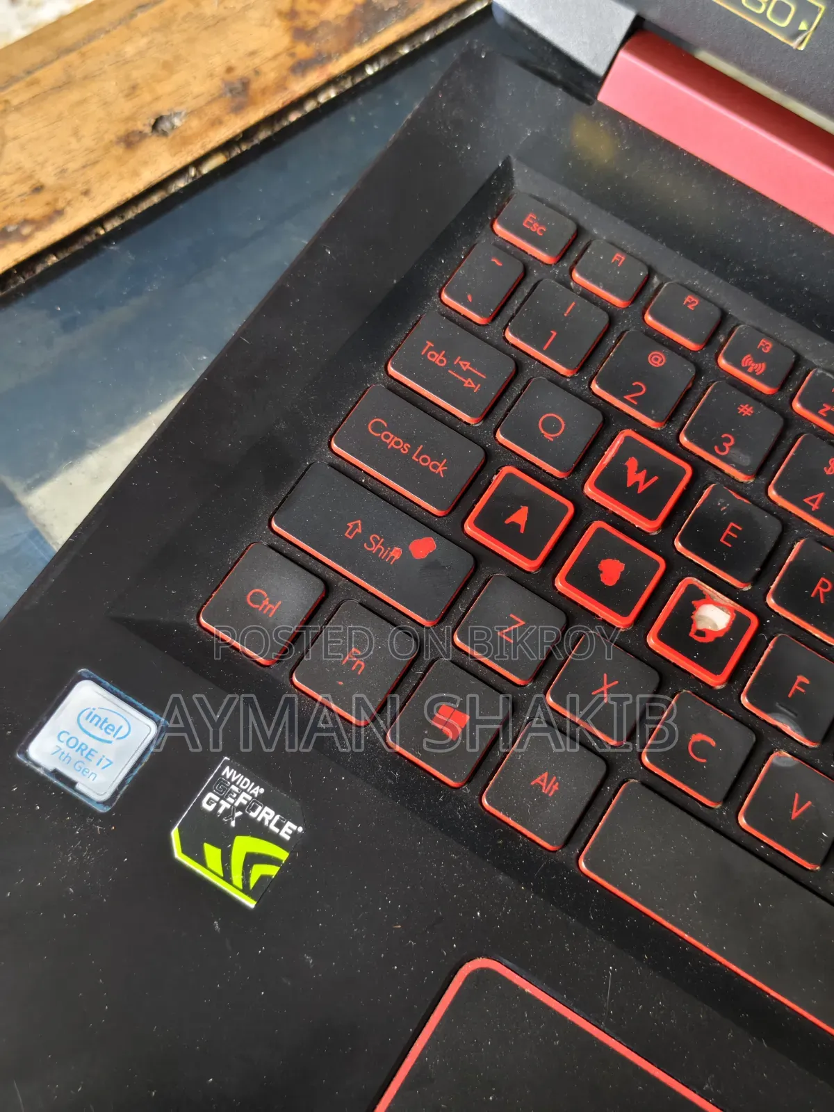 Laptop Acer Nitro 5 8GB Intel Core i7 SSD 256GB